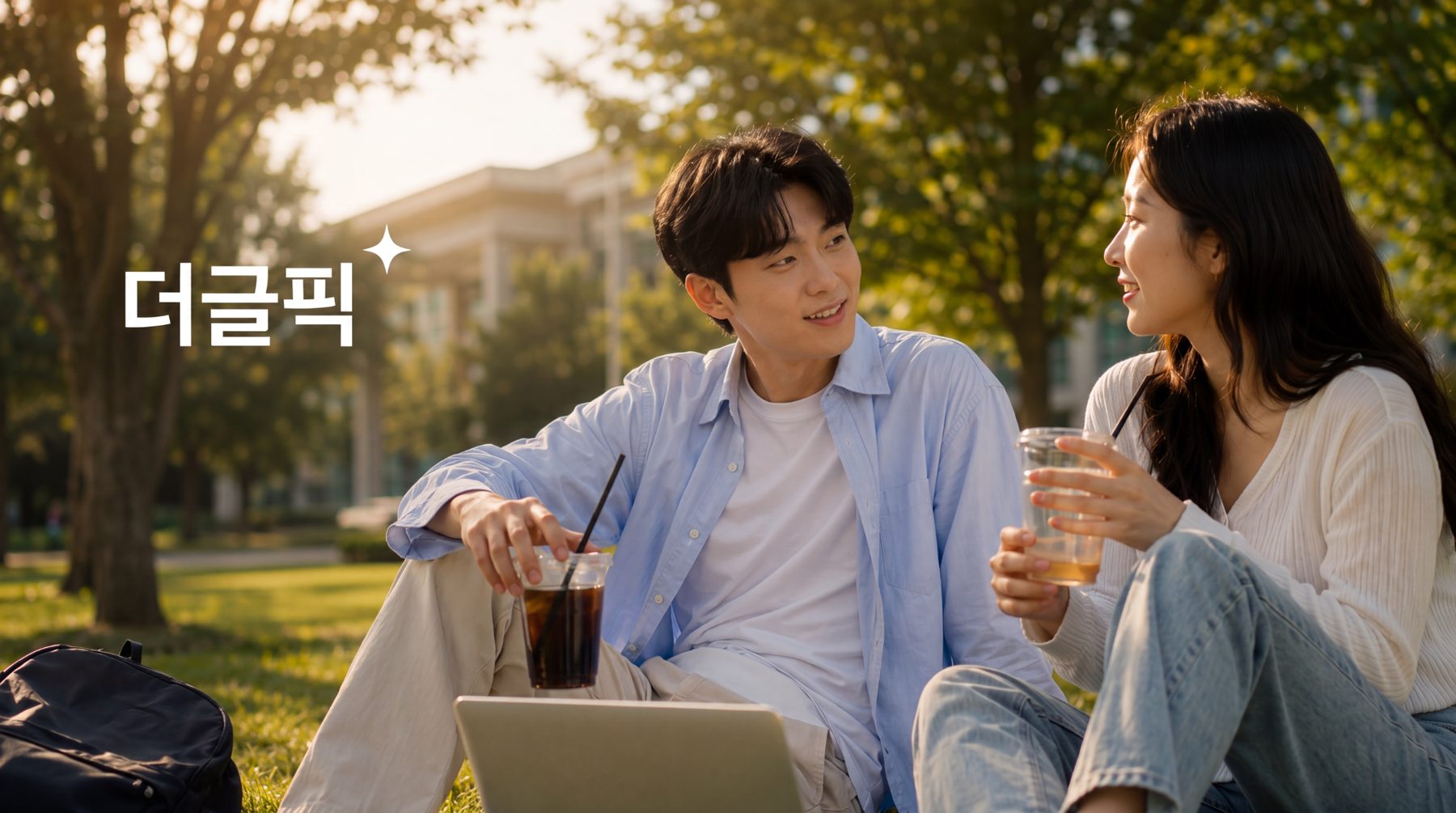 더글픽 캠퍼스 광고 배너